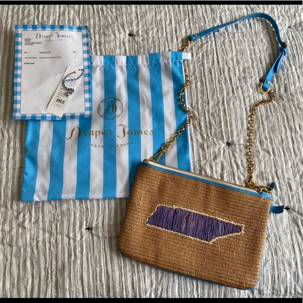 Draper James Nashville Pinewood Envelope Purse